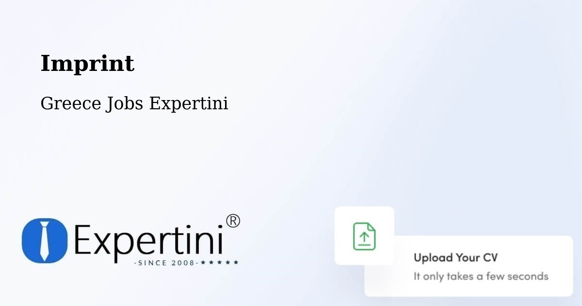 Imprint – Pentálofos - Greece Jobs Expertini